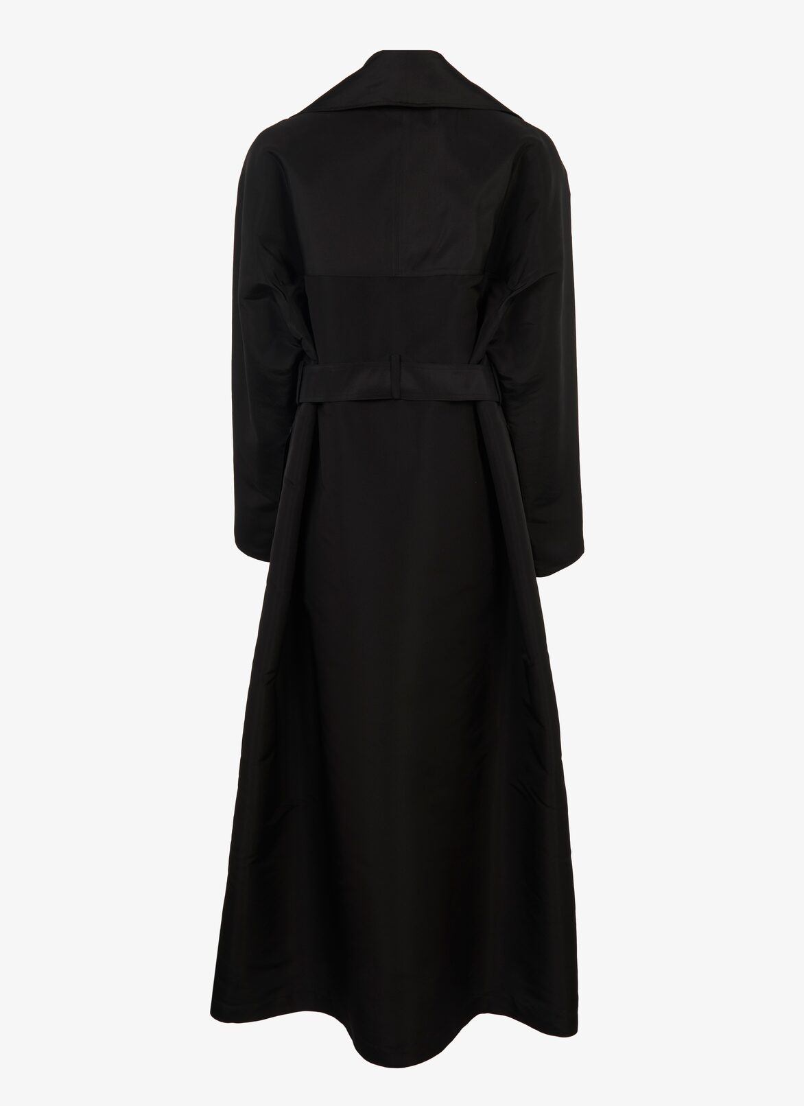 Alaïa Edition 1992 Belted Silk Faille Long Trench
 ALAÏA BLACK ALAÏA EDITION 1992 BELTED SILK FAILLE LONG TRENCH